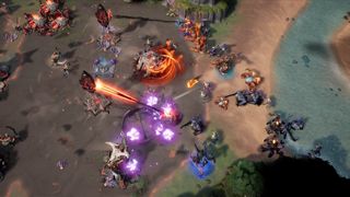 Stormgate screenshot featuring co-op play