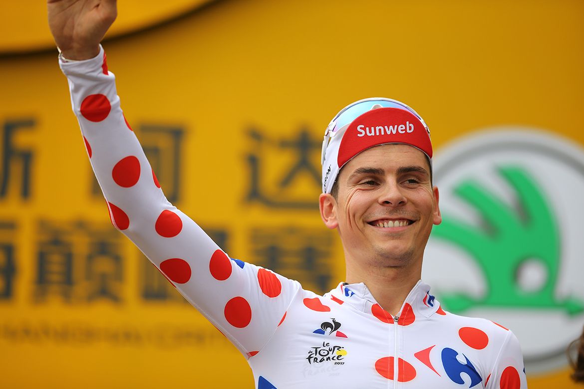 Warren Barguil finished third