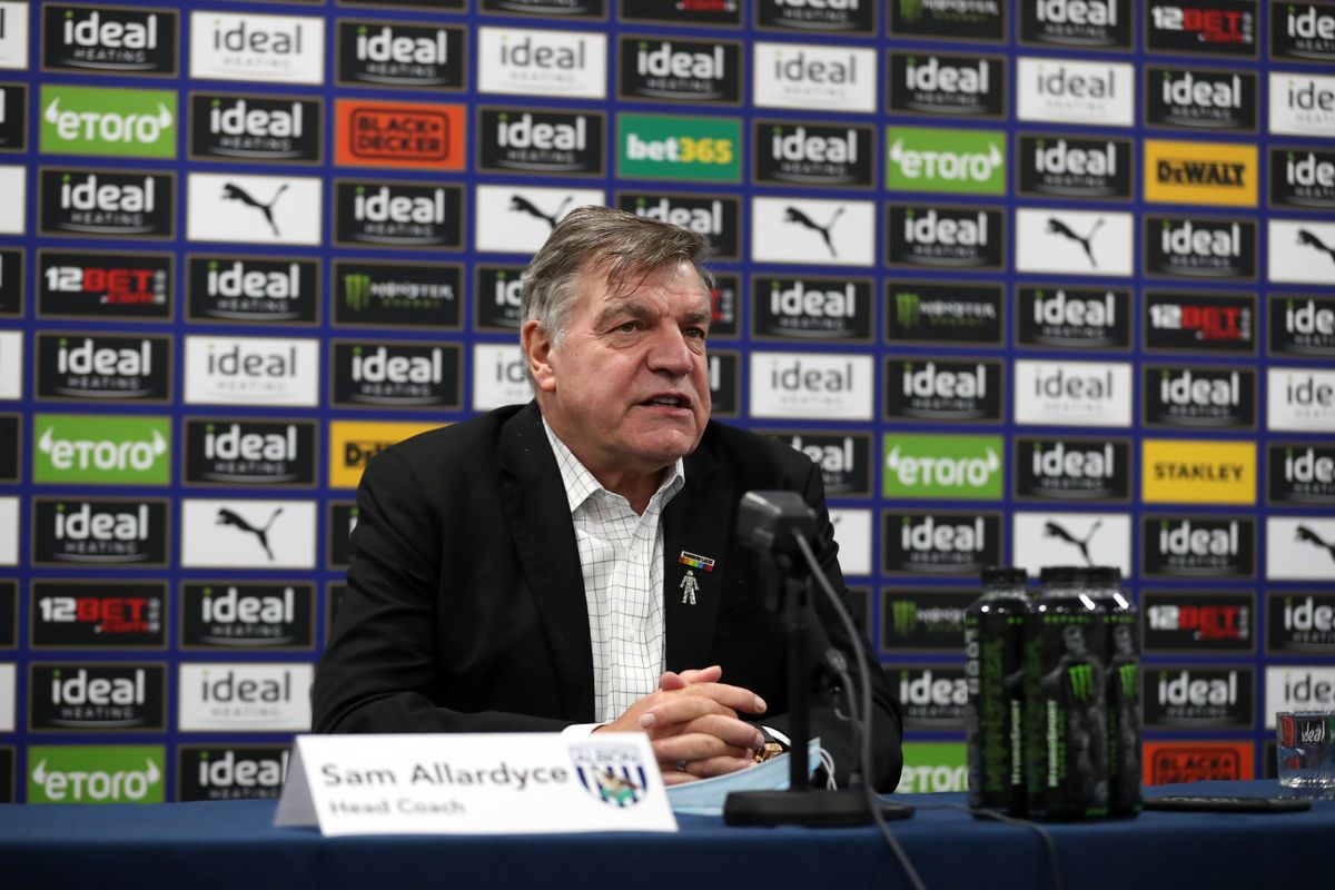 West Bromwich Albion manager Sam Allardyce