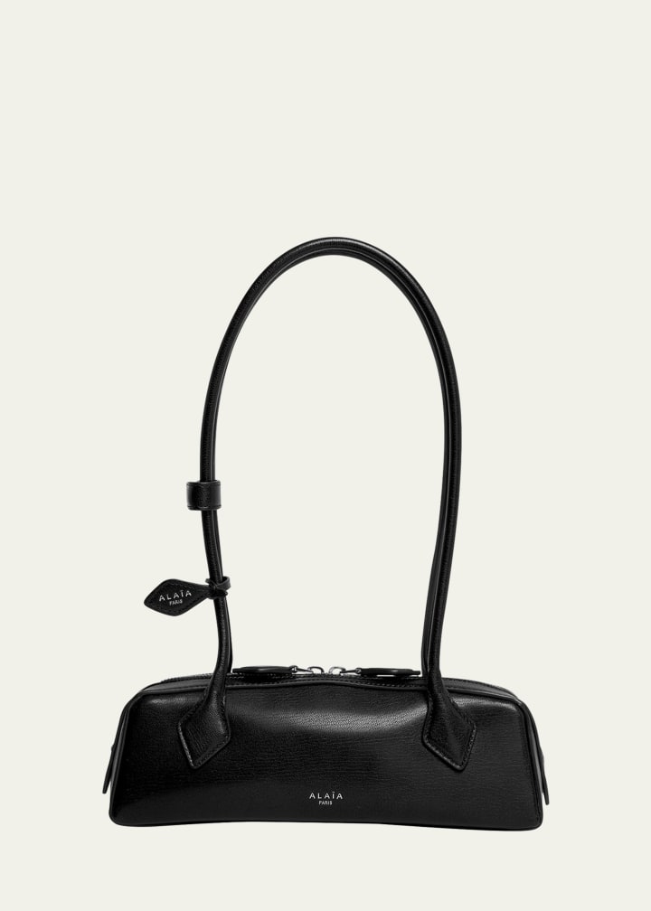 Le Teckel Small Shoulder Bag in Leather