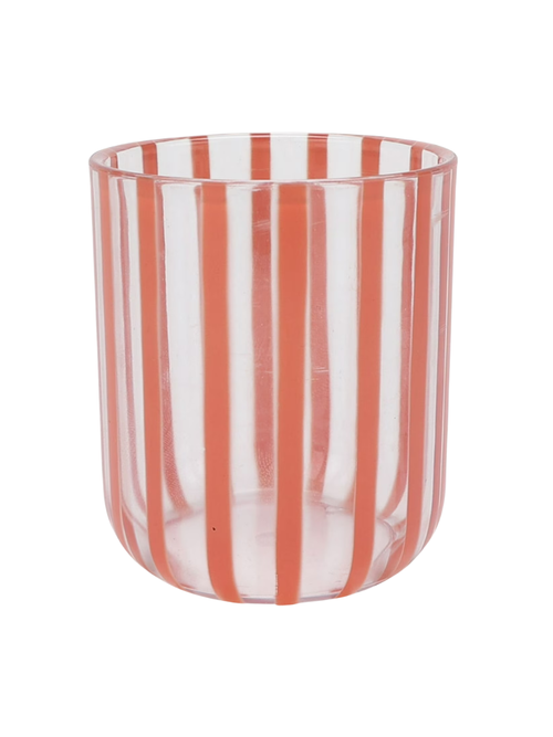 Short Acrylic Stripe Line Tumbler