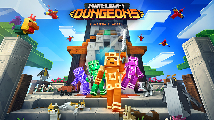 Minecraft Dungeons já está disponível – Microsoft News Center Brasil