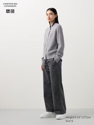 Uniqlo, Corduroy Wide Trousers