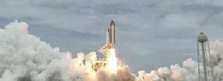 Shuttle Atlantis Launches on Mission STS-135