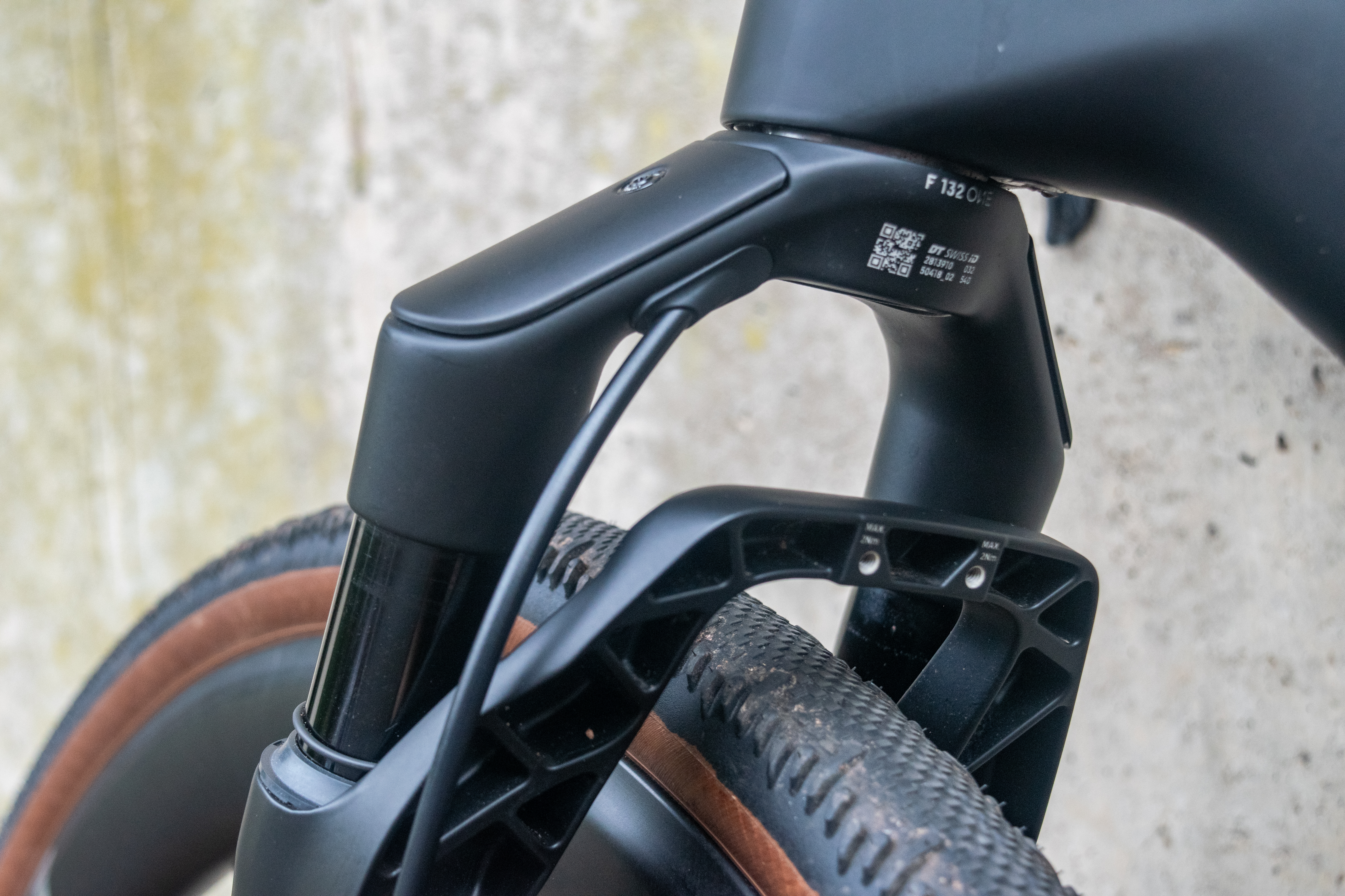 A Canyon / DT Swiss gravel suspension fork
