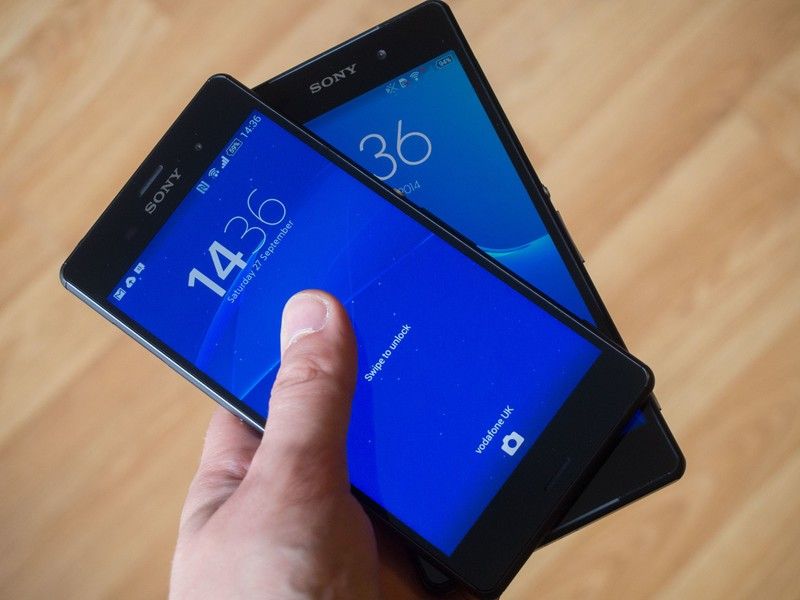 Xperia Z3 and Z2