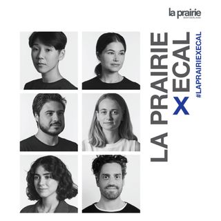 black and white portraits of the six ECAL students involved in la praire's design challenge