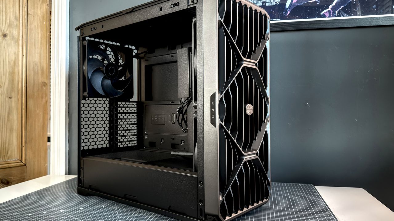 A Cooler Master HAF II 500 case as I build a PC into it.