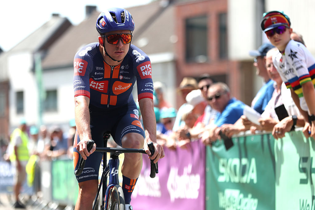 Kevin Vermaerke during the Tour of Belgium