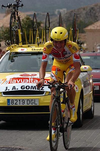 Jos&eacute; Angel Gomez Marchante (Saunier Duval-Prodir) rounded out the top five