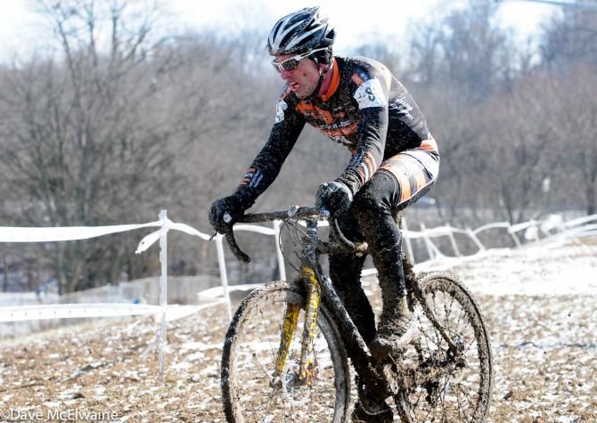 Brian Hludzinski (USA) putting in a solid ride