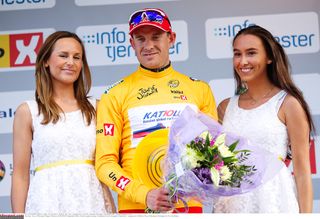 Alexander Kristoff will spend another day in yellow.