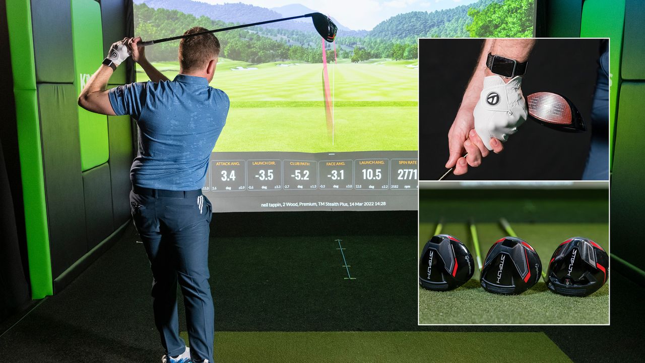 PGA pro Gareth Lewis running through some drills to improve your driving