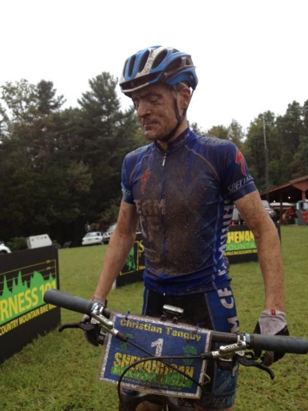 NUE Champion Christian Tanguy turned himself inside out to pass Evan Plews and bring Jeremiah Bishop back to within 1 minute after losing a lot of time on Wolf Ridge changing a flat at mile 19. He still has a chance to with the Series with a win at Fools Gold.