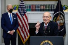 Joe Biden and Stephen Breyer