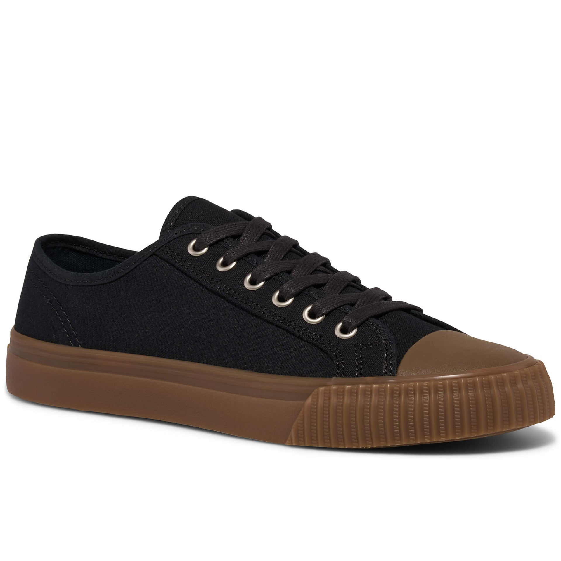 Center Low-Top Black/gum