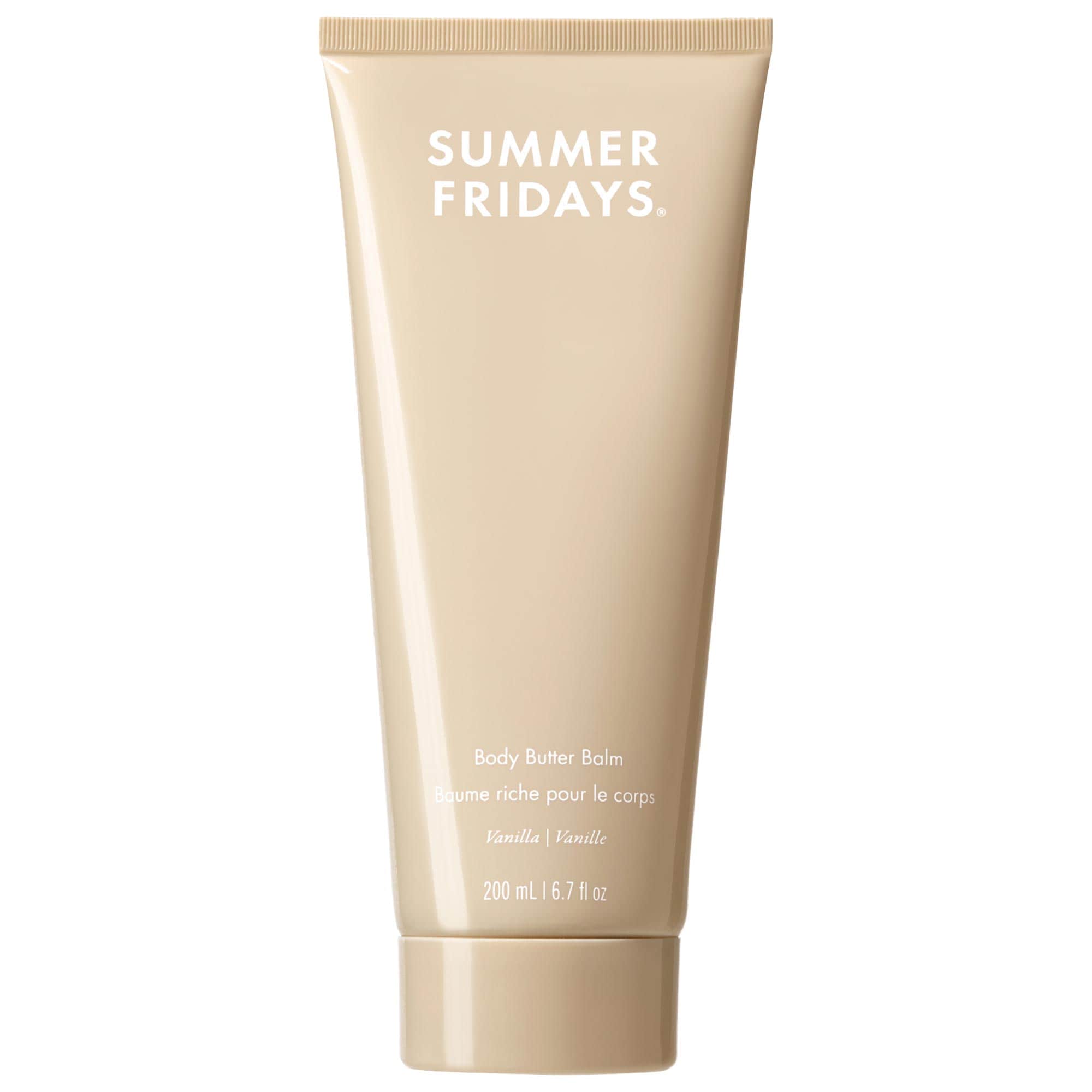 Body Butter Balm Vanilla - Rich Body Cream With Hyaluronic Acid