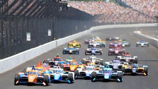 A group of racers at the Indy 500 2022