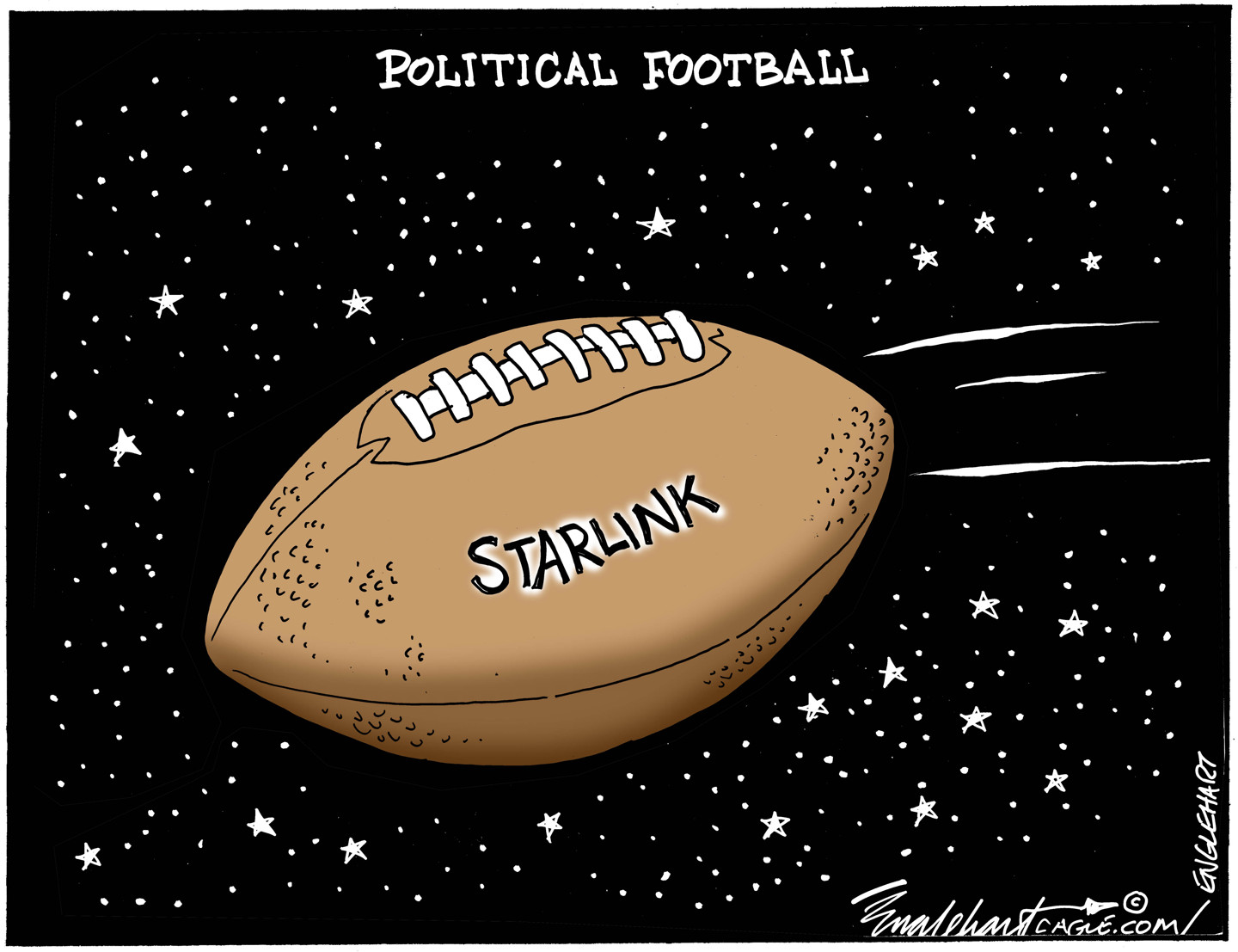 Political cartoon