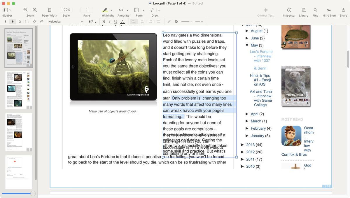 Nitro PDF Pro 14 review | TechRadar