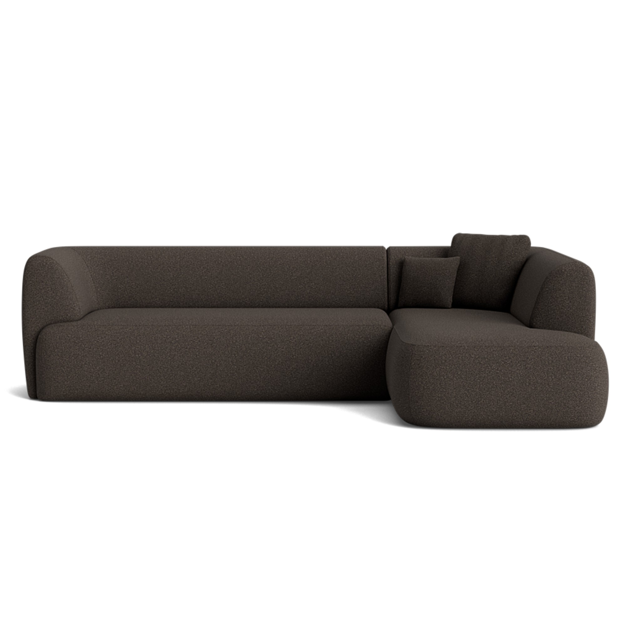 Sofa Club Hoxton Right Corner Sofa - Cocoa Powder