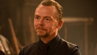 Simon Pegg stands while looking a bit upset in Mission: Impossible - Dead Reckoning Part One