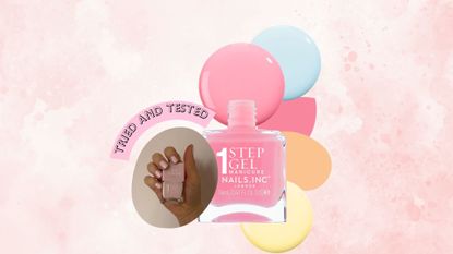 Beauty Editor reviews Nails Inc 1-step gel it's topless nail polish