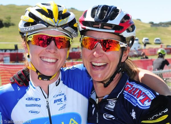 Teal Stetson Lee (Luna) and former teammate Meredith Miller (Cal Giant Berry)