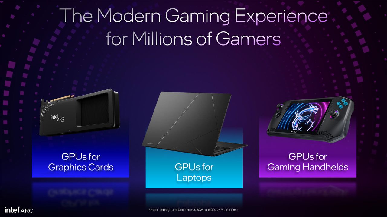 Intel Arc Battlemage B580 and B570