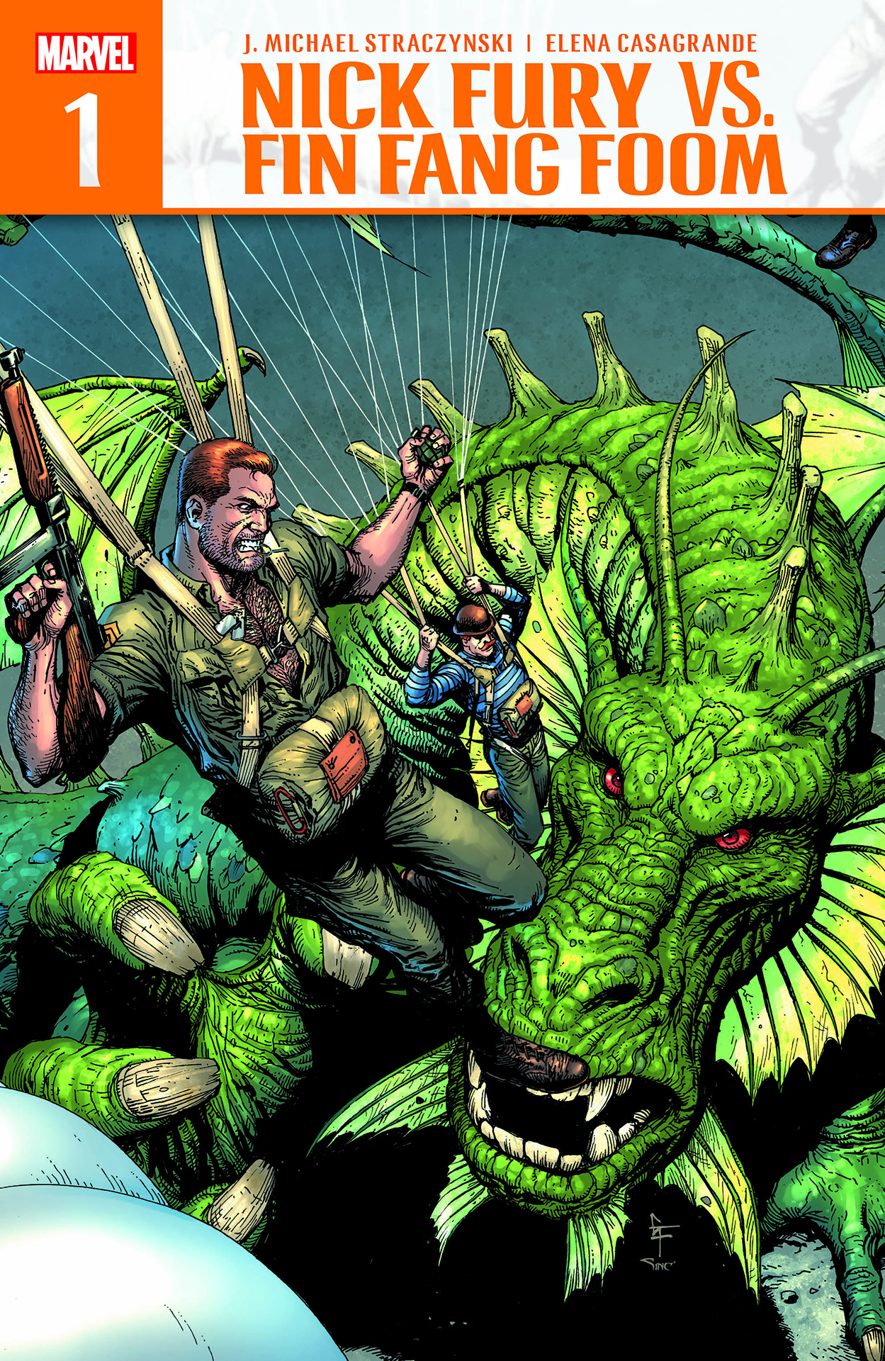 NICK FURY VS. FIN FANG FOOM