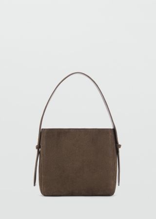 100% Split Leather Bag - Women | Mango United Kingdom