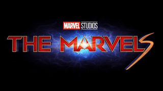 The official logo for The Marvels movie