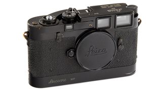 The Leica MP black paint No. 2 sold for €1.02 million – the second highest ever price for a Leica