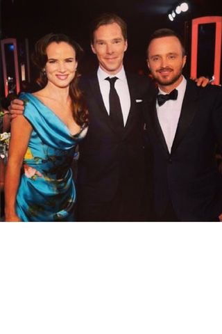 Juliette Lewis, Benedict Cumberbatch and Aaron Paul At The SAG Awards 2014