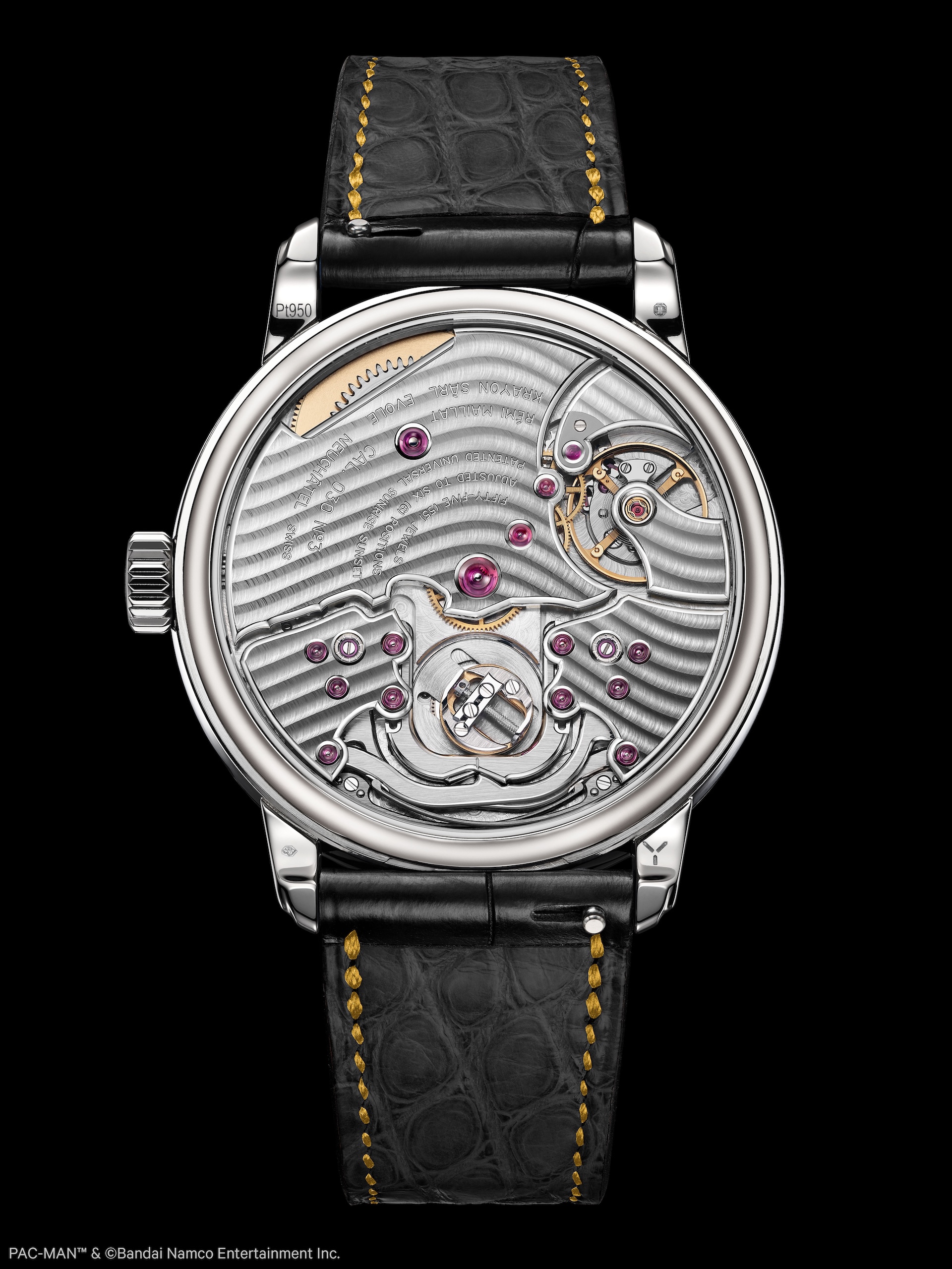 Krayon Pac Man watch from different angles 