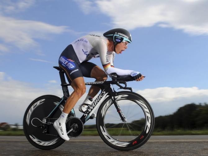 Tony Martin rode to gold at the 2012 individual time trial world championships on a Specialized S-Works Shiv TT. He is hoping for the same result this week