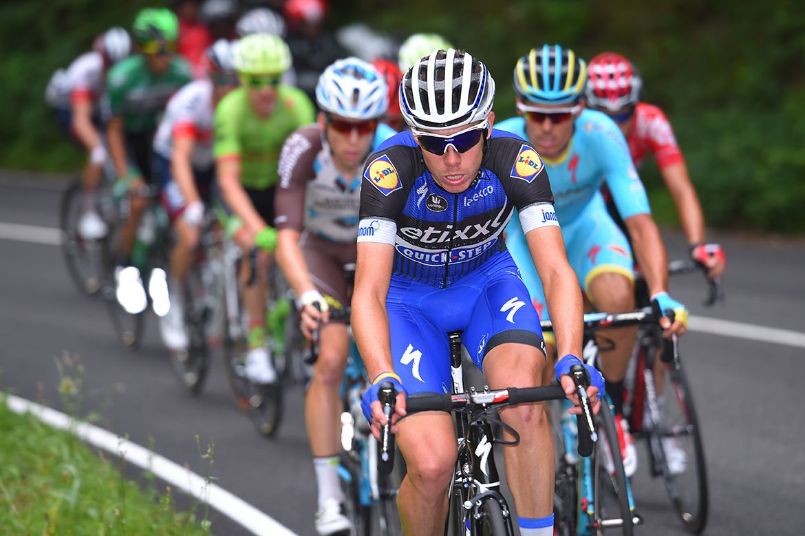 David de la Cruz (Etixx-Quickstep) in the breakaway