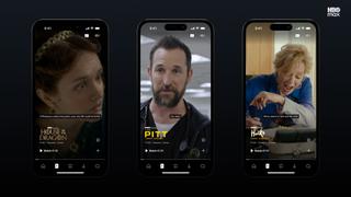Examples of the new vertical shorts that show library content and help viewers discover content