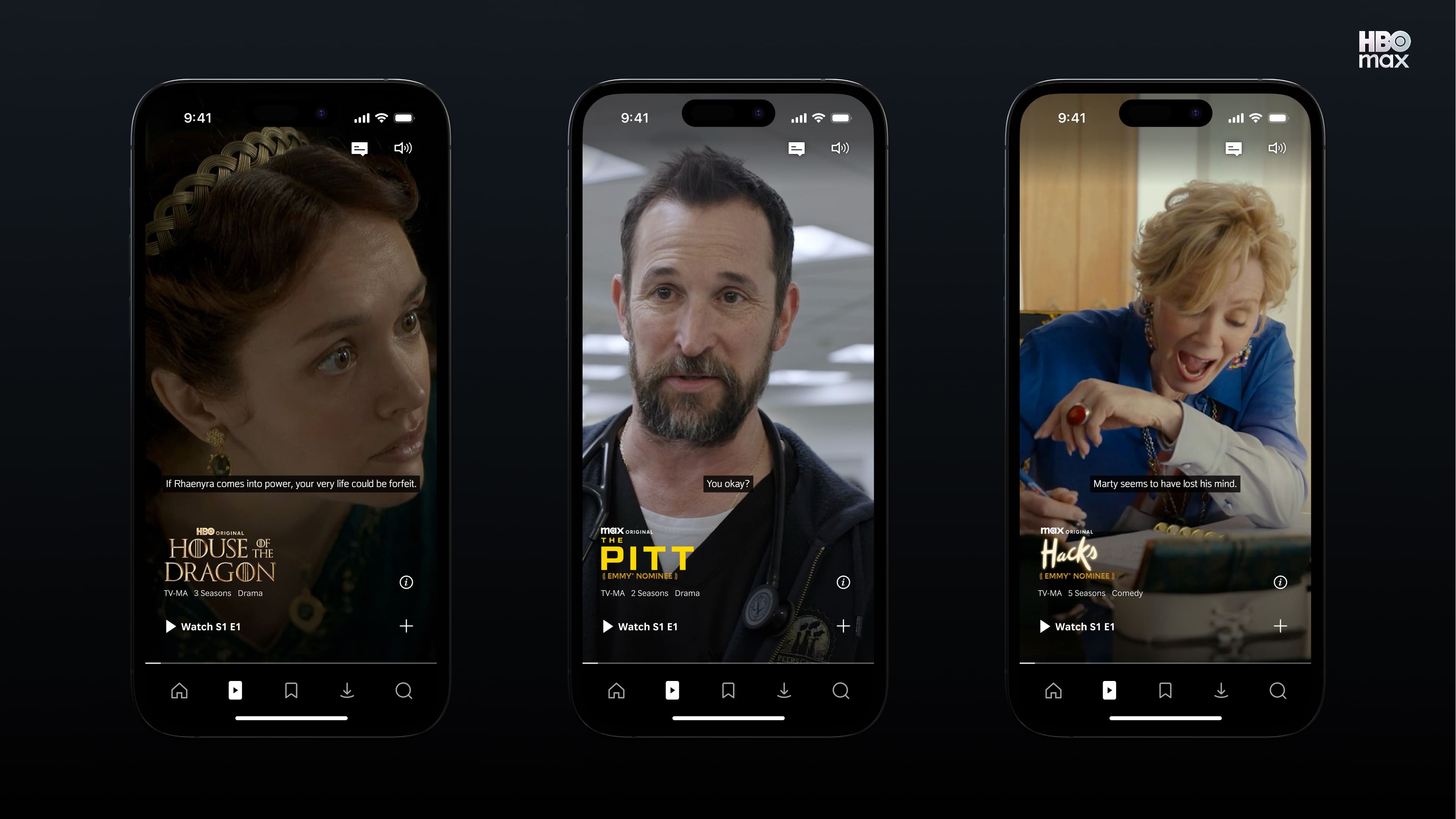 Examples of the new vertical shorts that show library content and help viewers discover content