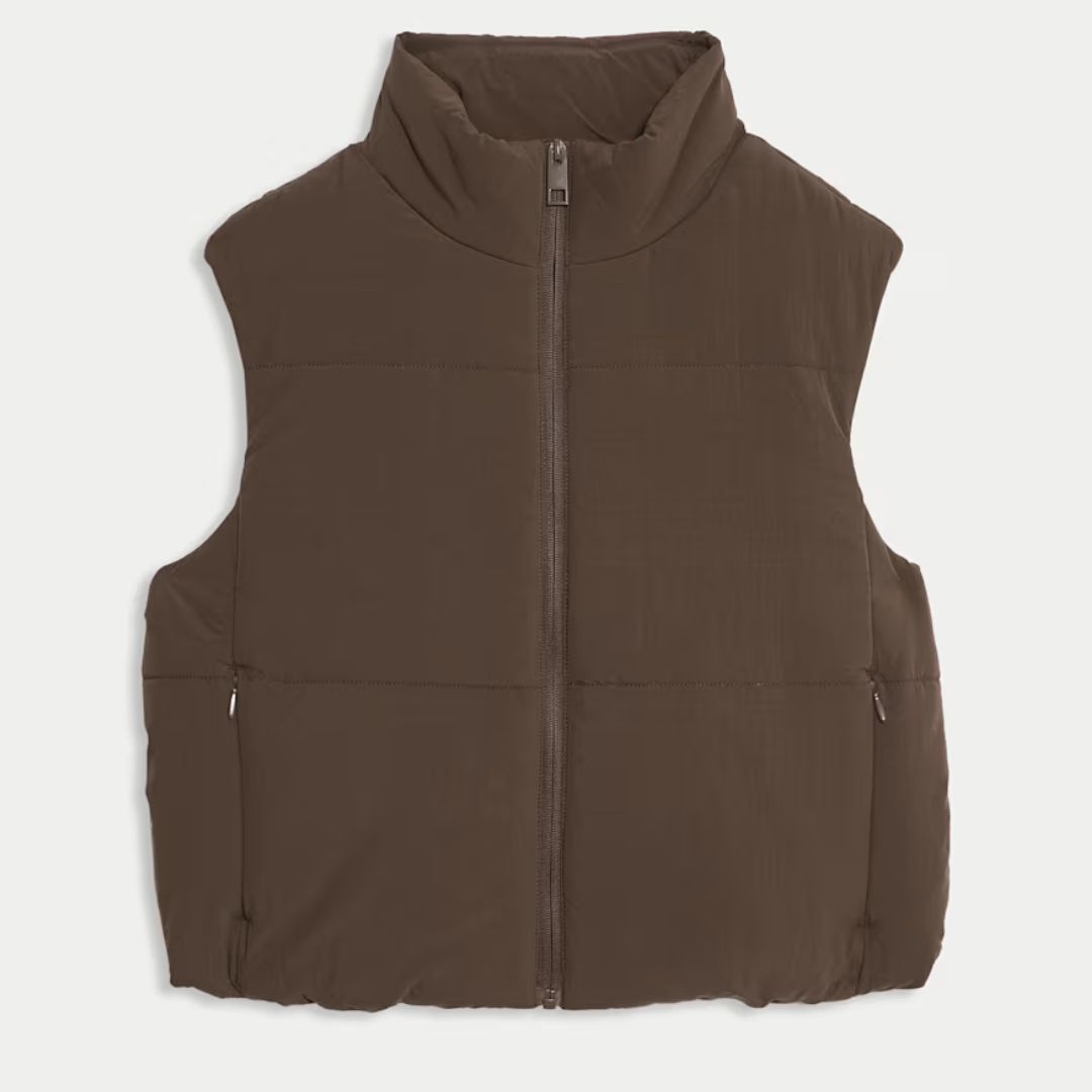 M&S Thermowarmth™ Short Puffer Gilet