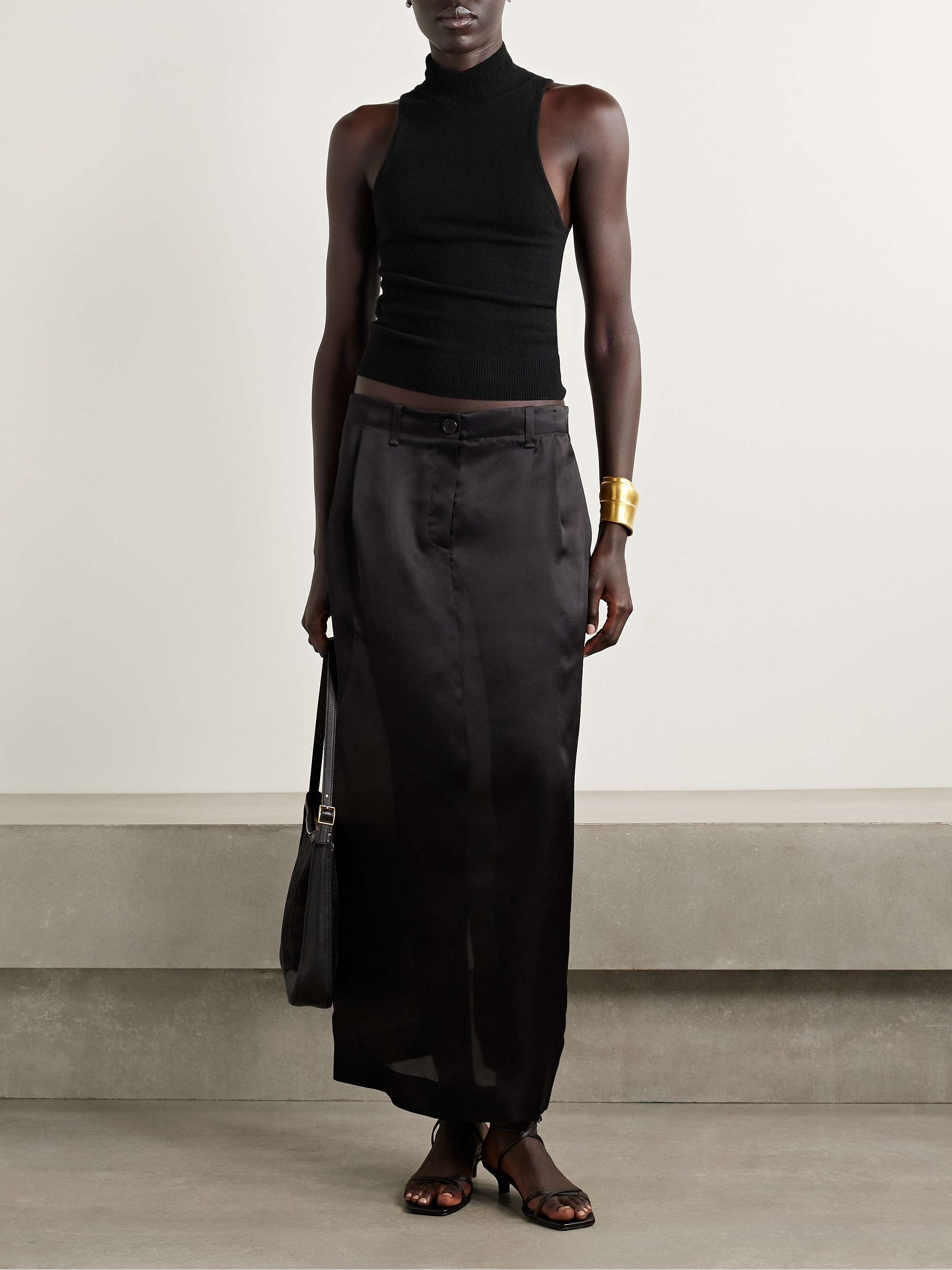 Hansen Merino Wool and Cashmere-Blend Turtleneck Tank