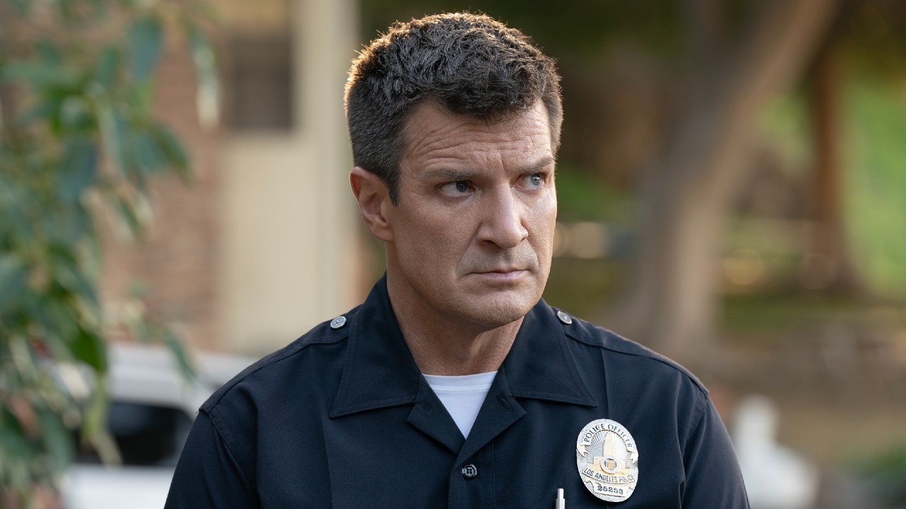 Nathan Fillion as John Nolan on The Rookie.