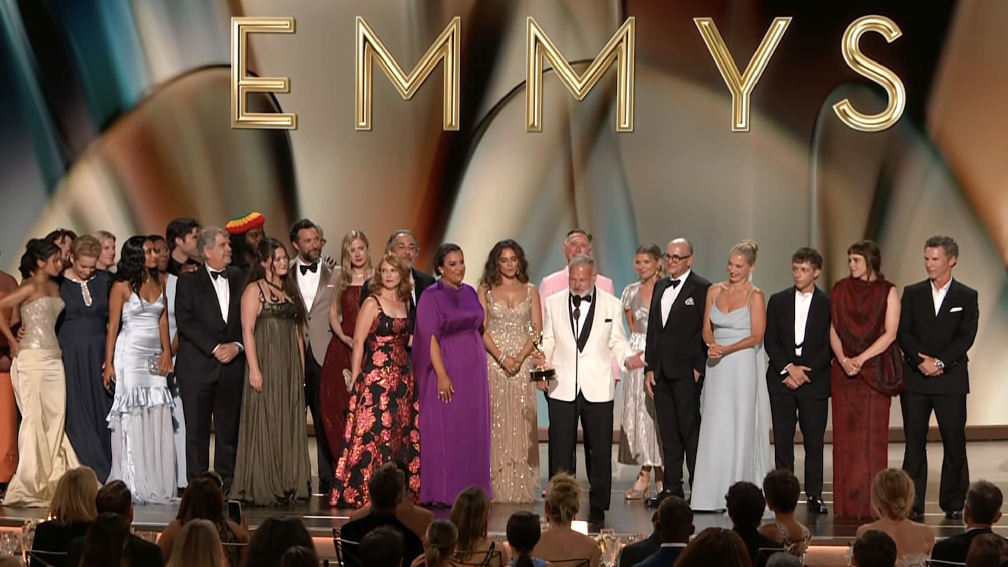 R. Scott Gemmill accepting award for The Pitt at 2026 Emmys