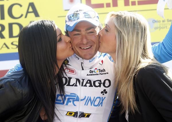 Stage winner Mattia Gavazzi (Colnago - CSF Inox)