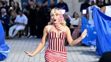 Sabrina Carpenter walks the runway during Vogue World: Paris at Place Vendome on 23 June 2024 in Paris, France
