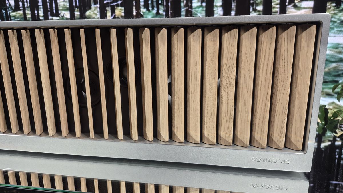 Kinetic fins moving on the Dynaudio Opus One