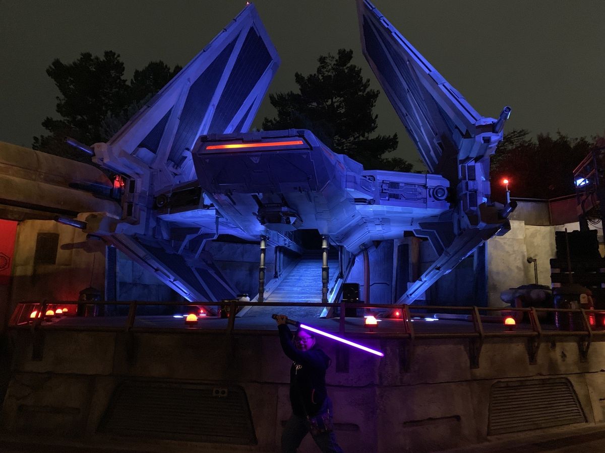 SWGE Kylo Ren tie fighter