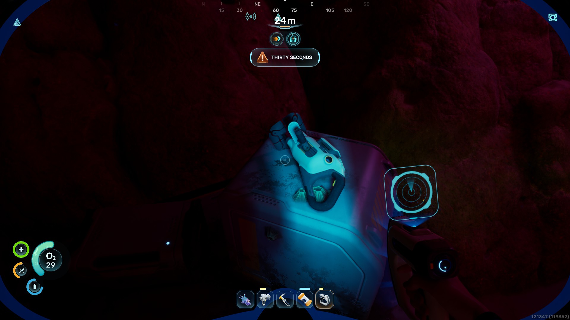 a screenshot from Subnautica 2 Early Access