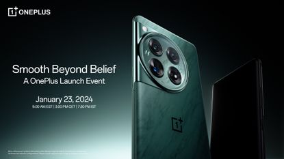 The OnePlus 12 launch event