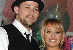 Nicole Richie and Joel Madden